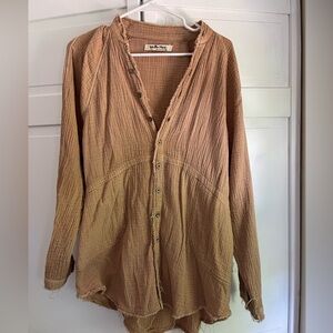 Free People summer daydream buttondown